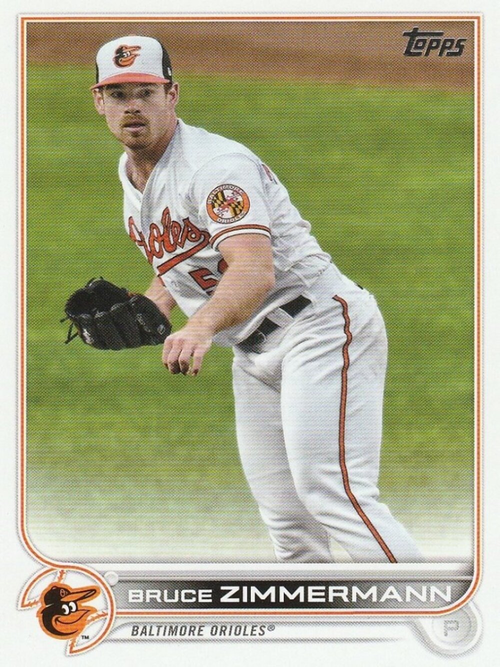 Bruce Zimmermann - 2022 Topps Series 1 Baseball Card
